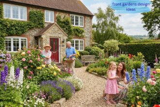 Front Gardens Design Ideas for a beautiful home entrance.