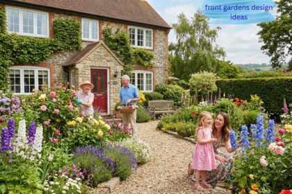 Front Gardens Design Ideas for a beautiful home entrance.