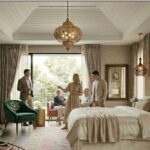 Luxury master bedroom with elegant décor and cozy furnishings.