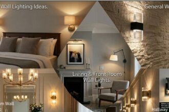 Wall lighting ideas for bedroom, living room, dining room, and hallway interiors.